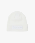 Supreme New Era Box Logo Beanie (FW23) White