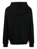 Mostly Heard Rarely Seen 8-Bit Money Sign graphic-print cotton hoodie