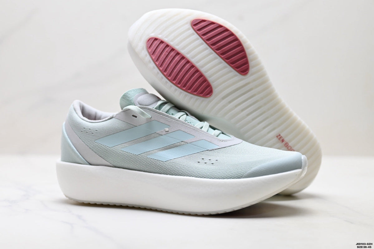 Adidas K81801550 Unisex Running Shoes | 4-Color Pastel & Classic Edition - 4 Colorways incl. White/Mint/Pink & Light Blue