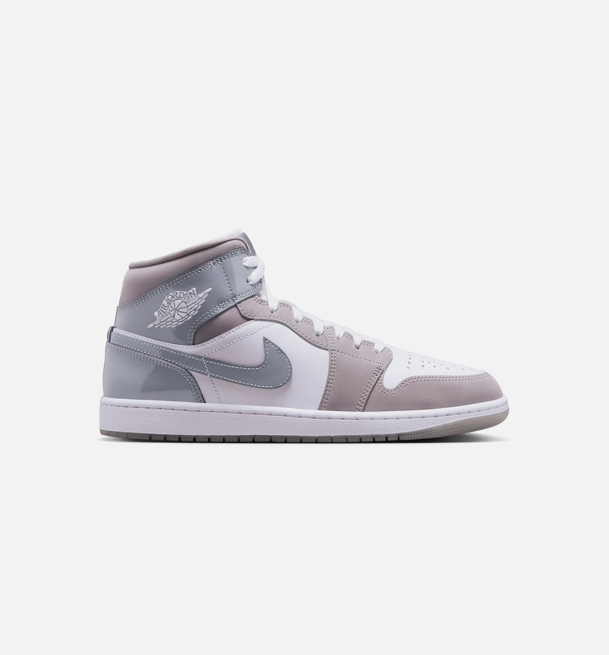 Air Jordan 1 Mid SE Cool Grey Men's Lifestyle Shoes - Cool Grey/Medium Grey