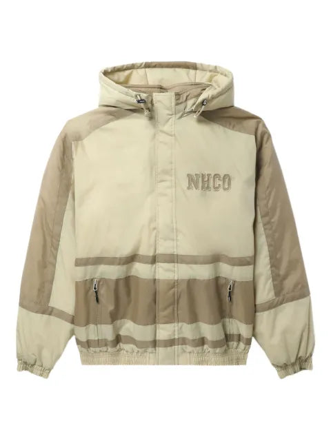 Neighborhood hooded panelled jacket