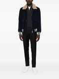 Brunello Cucinelli bonded cashmere beaver cloth bomber jacket with Thermore® padding