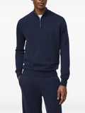 Soft Goat half-zip cashmere sweater
