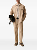 Scotch & Soda button-up patch-pocket jacket
