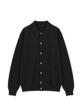 ASPESI button-up collared cardigan