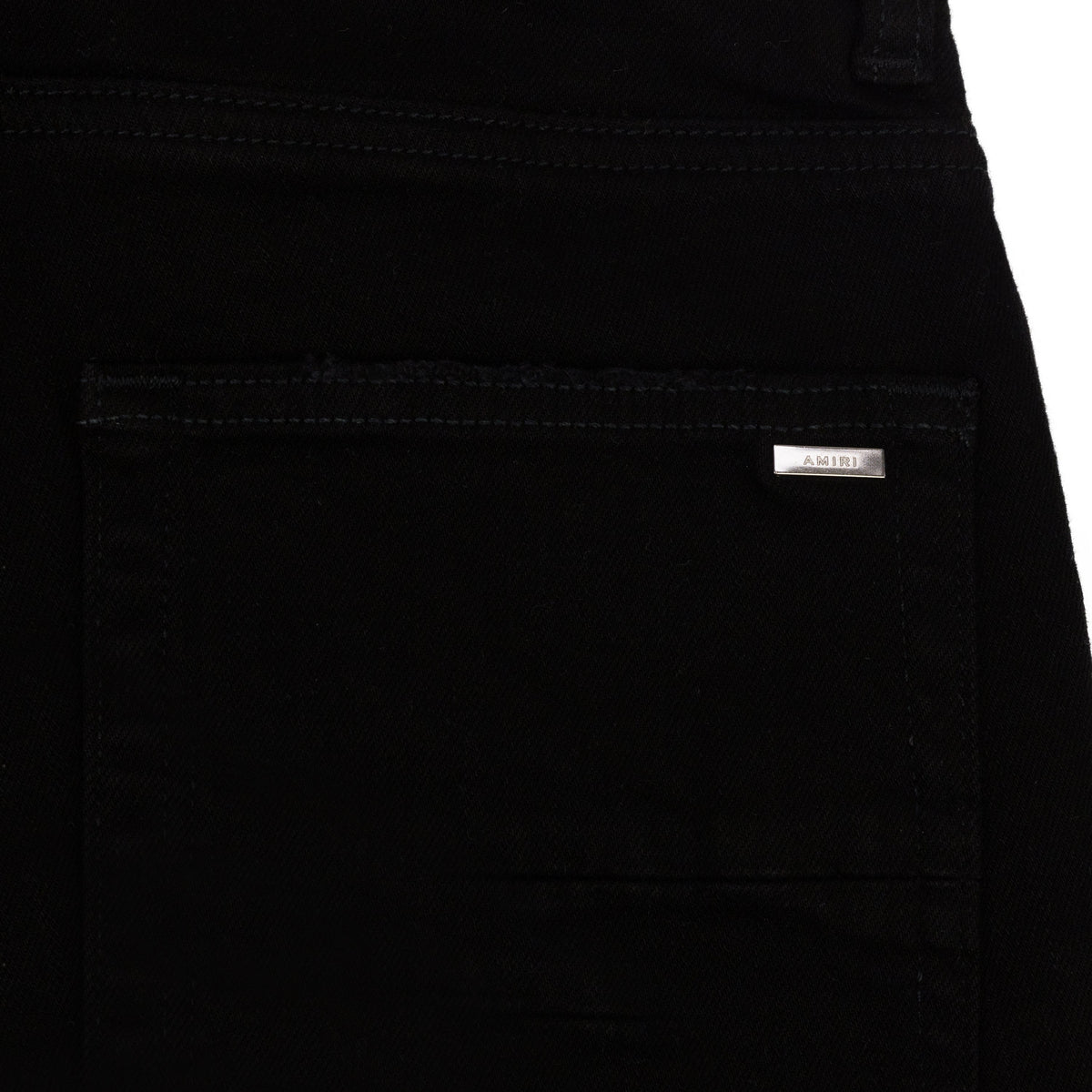 Overdyed Black Crystal Thrasher Skinny Jeans