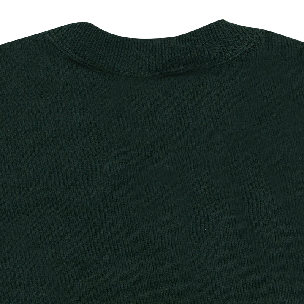 Green Houndstooth Applique Crewneck Sweatshirt