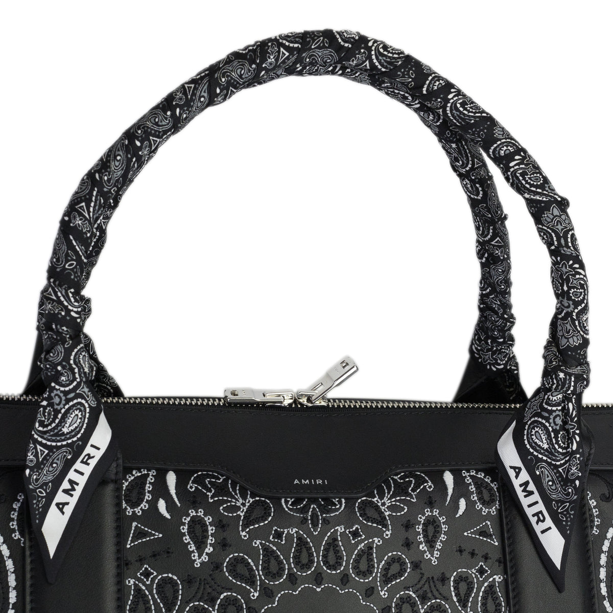 Black Weekender Bandana Bag