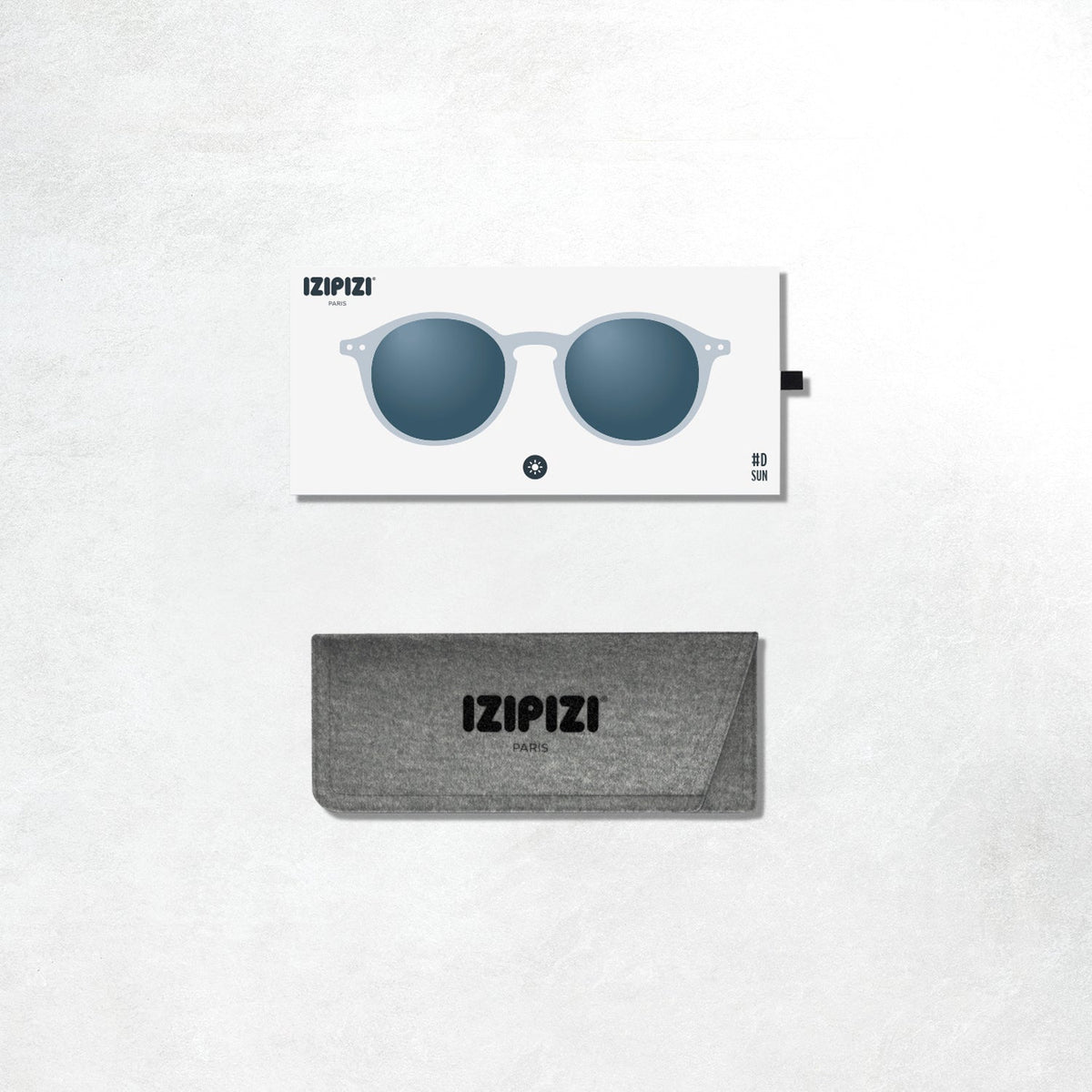 Izipizi Sun Glasses #D: Frozen Blue