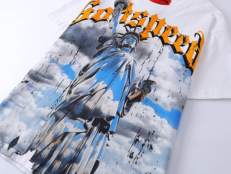 Godspeed Statue of Liberty Graphic T-Shirt