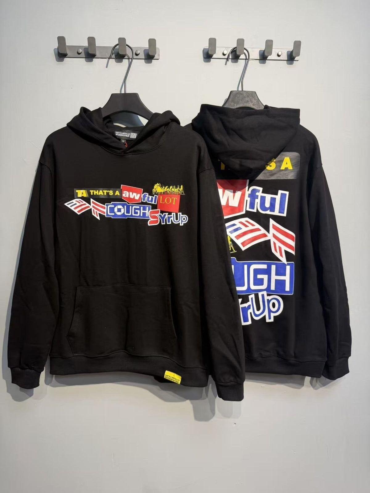 THAT'S A AWFUL LOT OF COUGH SYRUP Star Graphic Hoodie