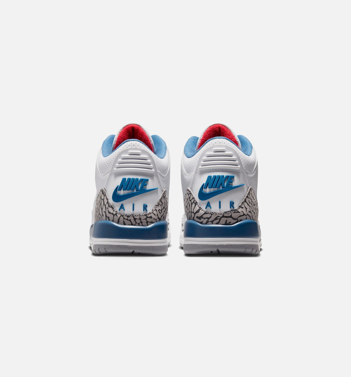 Air Jordan 3 Retro OG True Blue | Grade School Lifestyle Shoe | White/Fire Red/True Blue