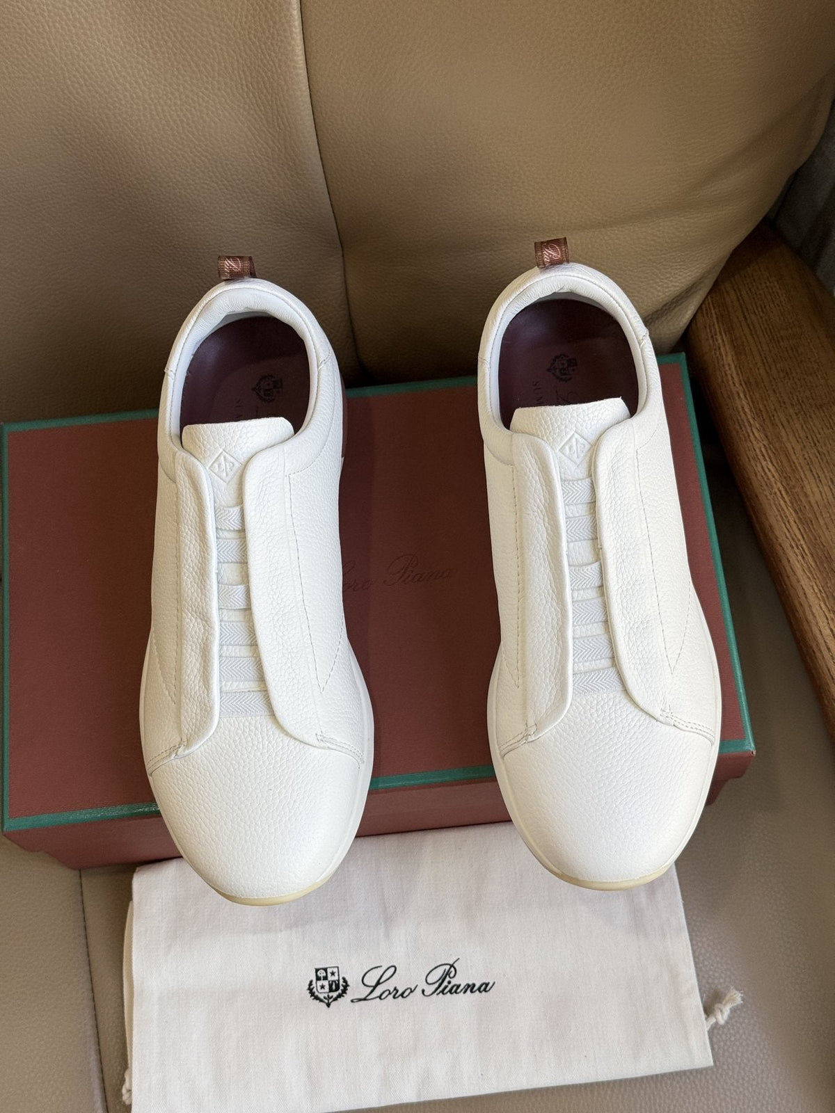 Loro Piana Slip-On Sneakers - Heel Pull Tab